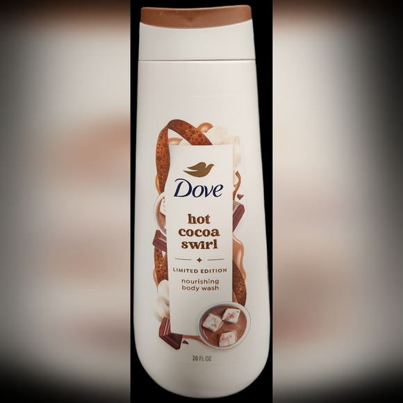 Dove Beauty Limited Edition Holiday Treat Body Wash - Hot Cocoa Swirl - 20 fl oz - Picture 1 of 2